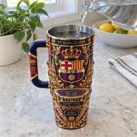 FCB Ornamental - Crest, Cathedral Spires and Club Devotion