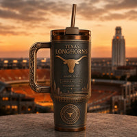TEX Bronze Heritage - Longhorn Crest Tumbler