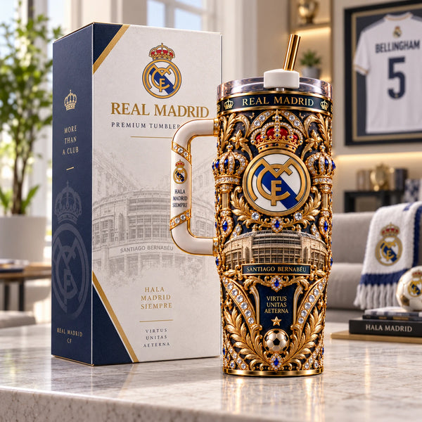 RMA Royal Crest - Baroque Gold Tumbler Statement - main
