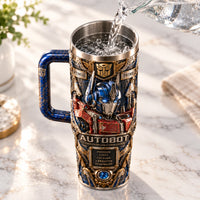Cybertronian Commander - Optimus in Blue, Red and Gold