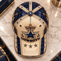 DAL Star and Gold - Bold Presence on a Vintage Cap