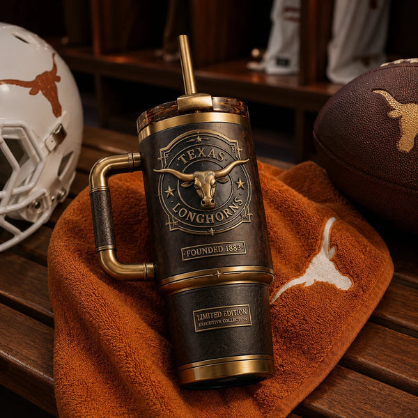 TEX Heritage Crest - Aged Bronze Emblem Tumbler - main