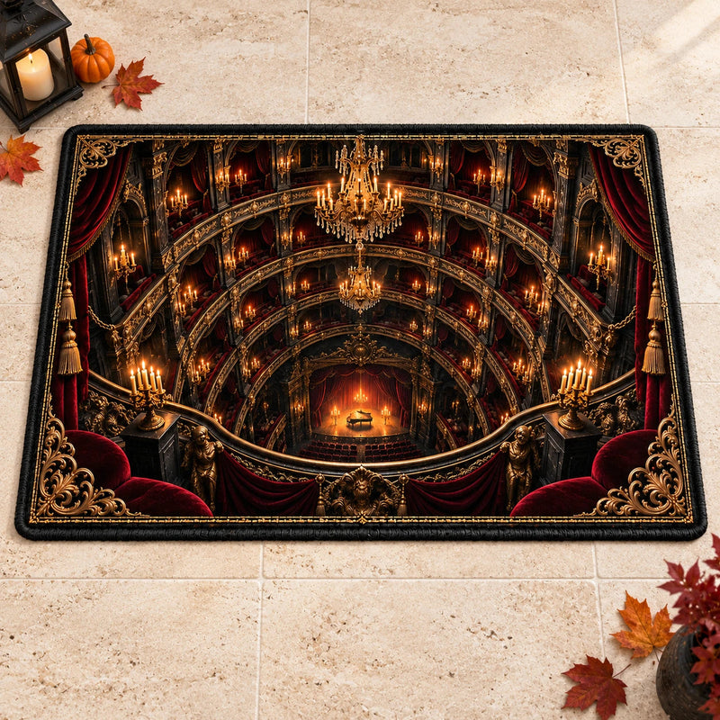 The Gilded House - An Opera Hall Rendered as Floor Composition