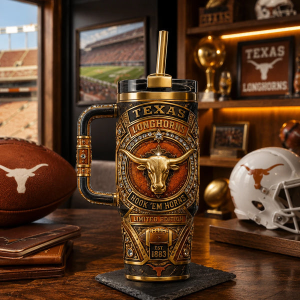 TEX Heritage Crest - Longhorn Emblem Tumbler - main