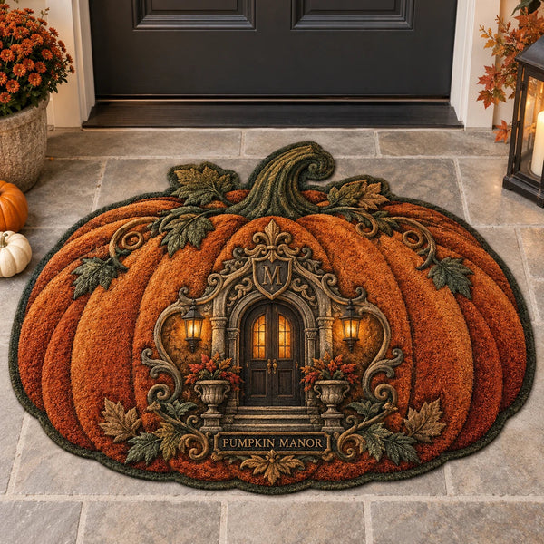 Pumpkin Manor - A Quiet Autumn Study in Ornament and Warm Light - main
