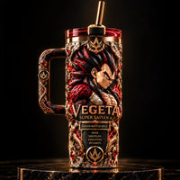 Vegeta - Pride and Discipline in Crimson Regalia