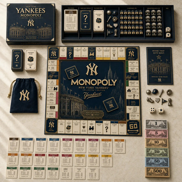 NYY Heritage - Navy and Gold Collector Board Layout - main