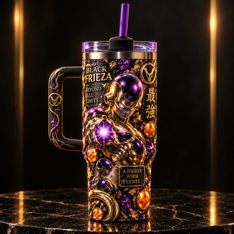 Frieza - Obsidian Form, Gold Relief and Quiet Menace