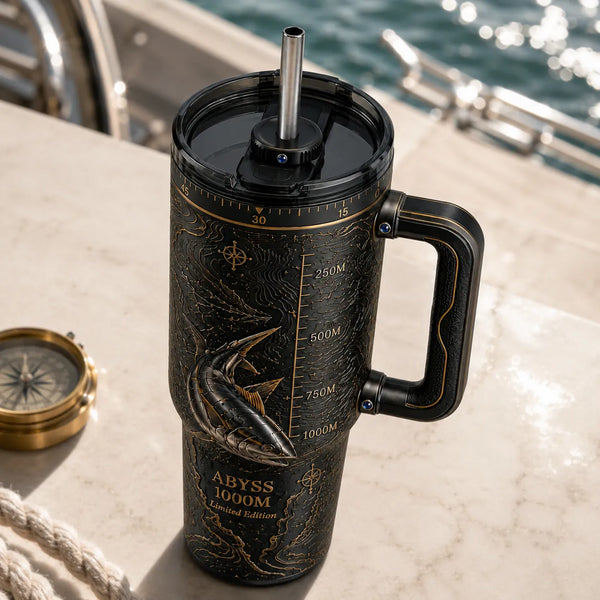 ABYSS 1000M - Bronze Relief, Depth Marks and Quiet Adventure - main