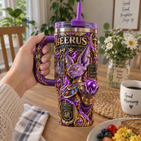 Beerus - Gold Relief, Violet Glow, Universe in Balance