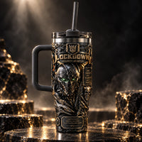 LC - Bounty Hunter Carved in Obsidian and Brass
