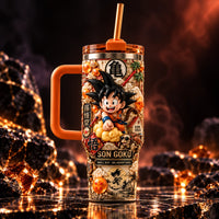 Small Boy, Big Adventures - Goku Rides the Nimbus Tumbler