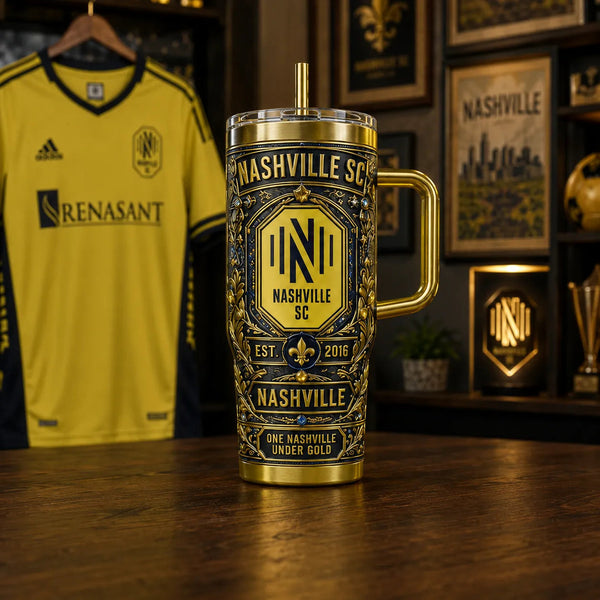 NSH Gold Crest - Ornamental Drinkware Composition - main