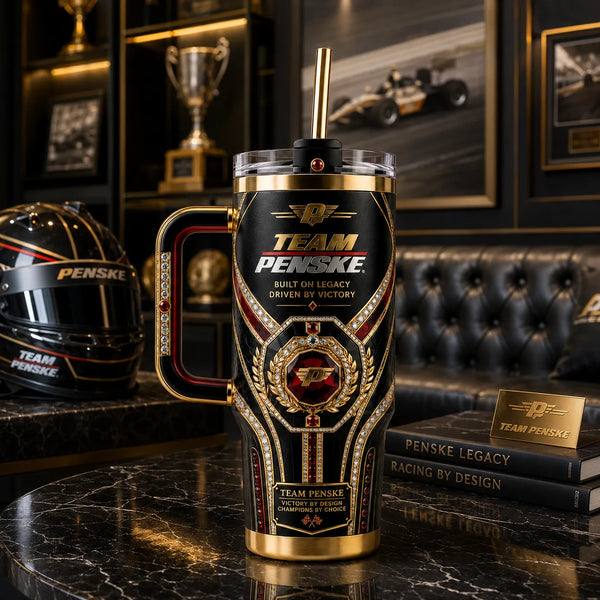 TP Legacy - Black and Gold Trophy-Room Tumbler - main