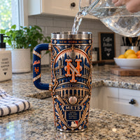 NYM Heritage Crest - Ornate Ballpark Wraparound Tumbler