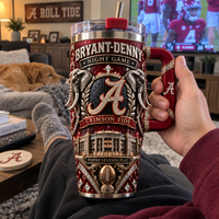 ALA - Crimson Relief, Script and Stadium Light