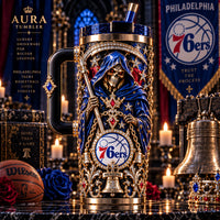 PHI Reaper - Midnight Blue and Gilded Tumbler Presence