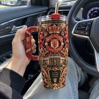 MUN - Glory Never Fades, Gilded Crest Tumbler