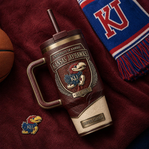 KU Heritage Crest - Collegiate Emblem Tumbler - main