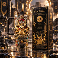 PK in Gold Relief - Crest, Gems and Ceremony