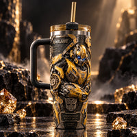 BM - Courage, Adapt, Overcome in Gold and Graphite