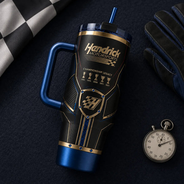 HMS Championship Legacy - Black and Gold Wraparound Tumbler - main