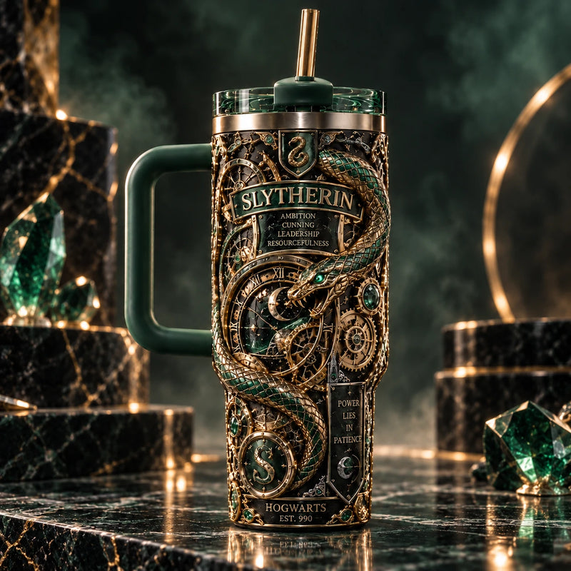 The Patient Coil - Emerald, Gold and Quiet Restraint