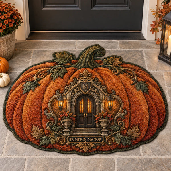 Pumpkin Manor - A Quiet Autumn Study in Ornament and Warm Light - main
