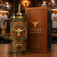 TEX Heritage Crest - Longhorn Emblem Tumbler