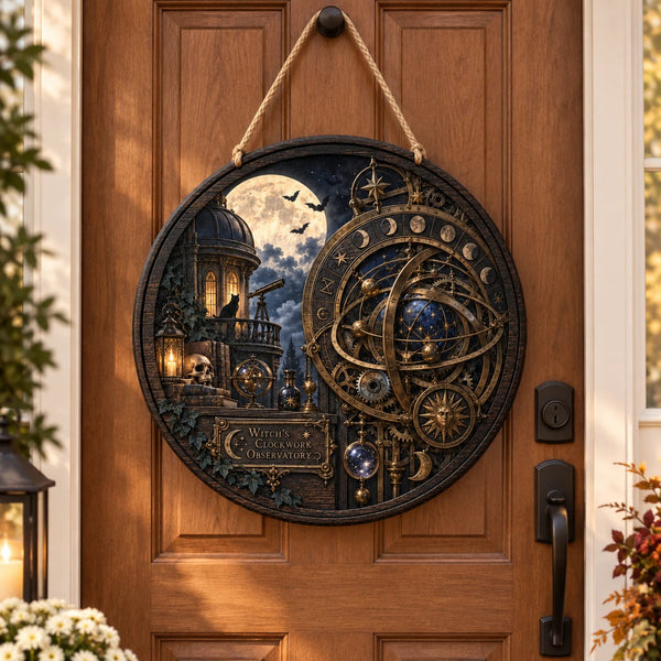 Witch's Clockwork Observatory - Moonlit Brass and Midnight Blue Disc - main