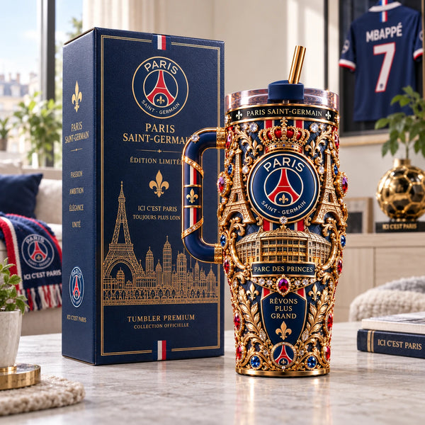 PSG - Gold Filigree, Fleur-de-Lis and Parisian Elegance - main