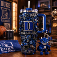 DUKE - True Blue Legacy, Battle-Ready Wraparound Tumbler