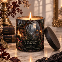 Dark Forest Witch - A Study in Moonlight, Ivy and Quiet Mystery