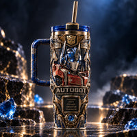 Cybertronian Commander - Optimus in Blue, Red and Gold