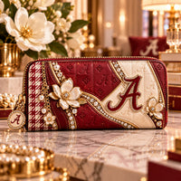ALA Script - Crimson, Cream and Quiet Ornament
