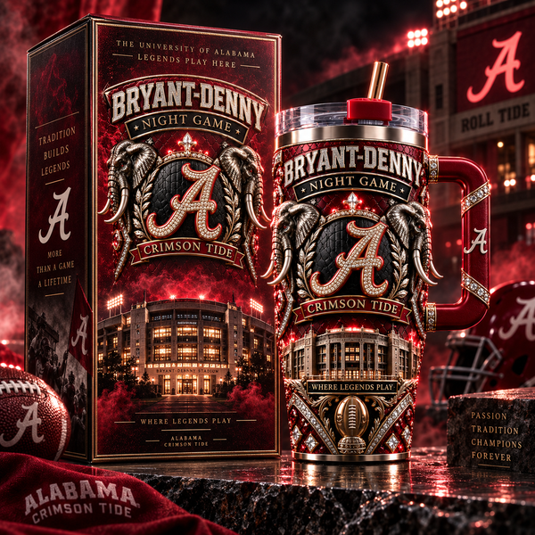 ALA - Crimson Relief, Script and Stadium Light - main