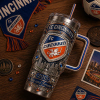 CIN Now and Forever - Ornate Crest Tumbler