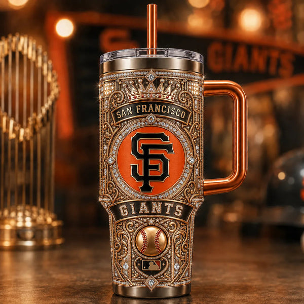 SF Regalia - Jeweled Crest Tumbler in Bronze - main