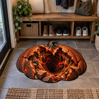Hollow Gourd - Cracked Pumpkin Threshold Mat