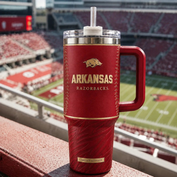 Crimson and Gold Confidence - ARK Wraparound Tumbler - main