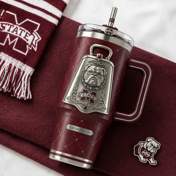 MSST Cowbell Crest - Maroon Heritage Tumbler - main