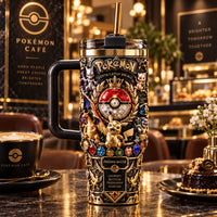 PK Gilded Crest - Ornate Relief Tumbler
