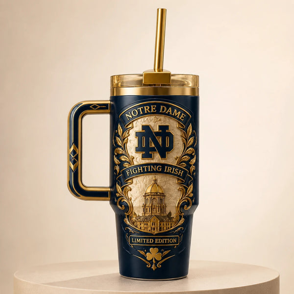ND - Golden Dome Heritage in Navy and Gilt - main