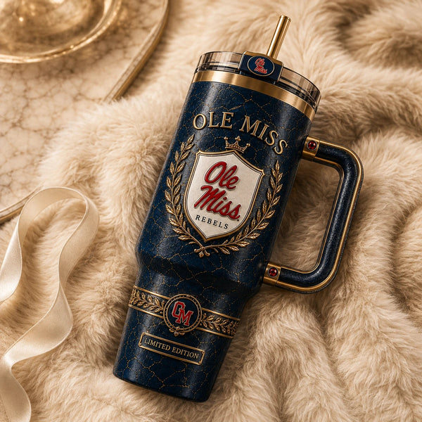 MISS Crest - Navy Lacquer, Gold Laurel and Quiet Heraldry - main