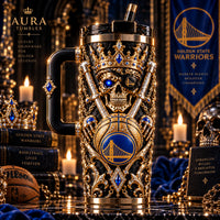 GSW Regalia - Crowned Skull Wraparound Tumbler