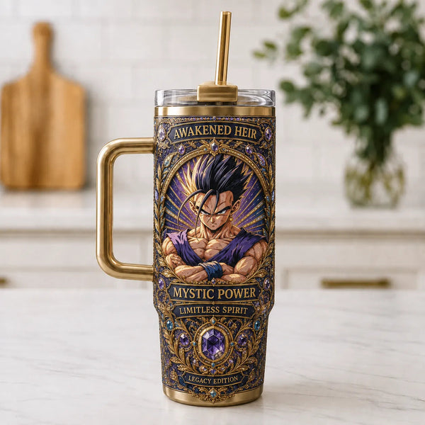 Awakened Heir - Gohan in Gilded Stained-Glass Calm - main