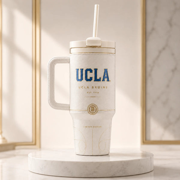 UCLA in Ivory - Collegiate Type, Quiet Gold Detailing - main