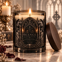 Seance at Black Hollow - Cathedral Gothic Statement Candle