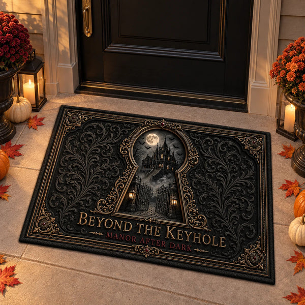 Beyond The Keyhole - Gothic Manor Threshold Doormat - main