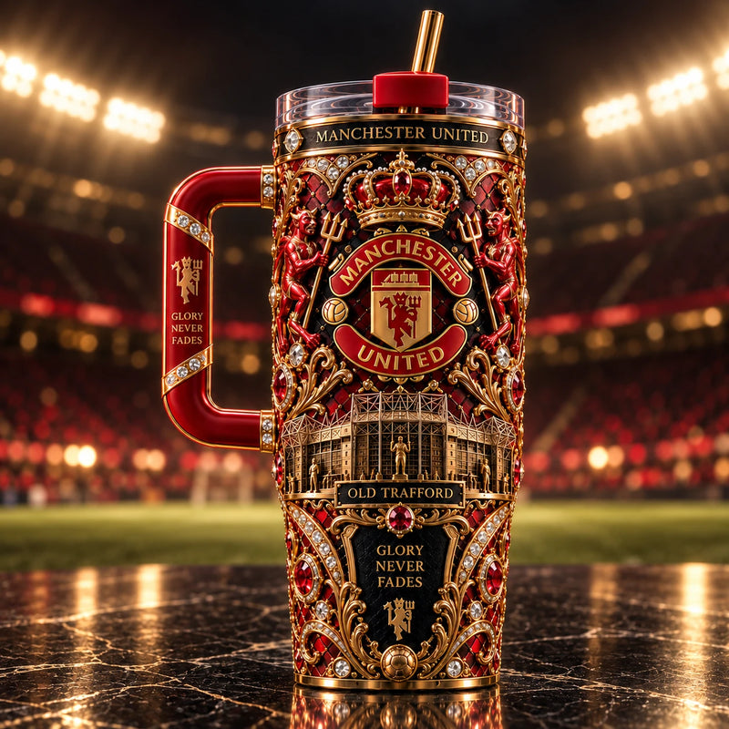 MUN - Glory Never Fades, Gilded Crest Tumbler